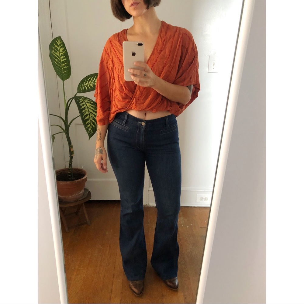 MiH flare leg jeans